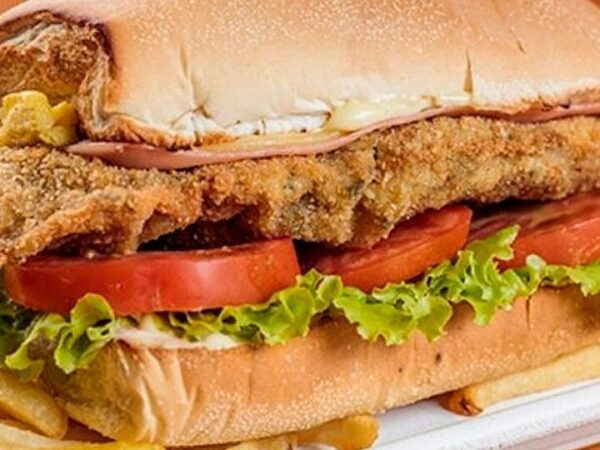 Sandwich de milanesa completo