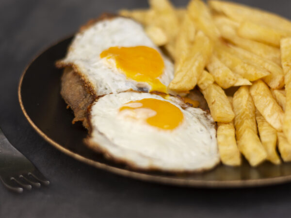 Milanesas a caballo