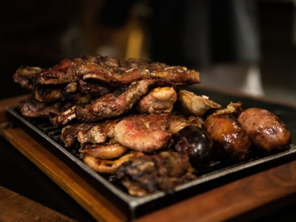 parrillada para cuatro personas